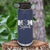Navy Baseball Water Bottle With Mothers Of The Mound Design