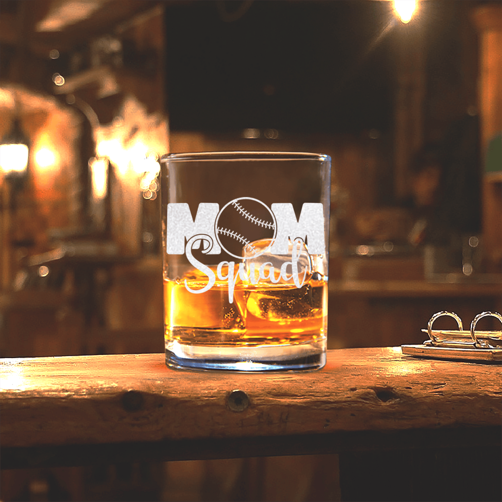Mothers Of The Mound Whiskey Glass