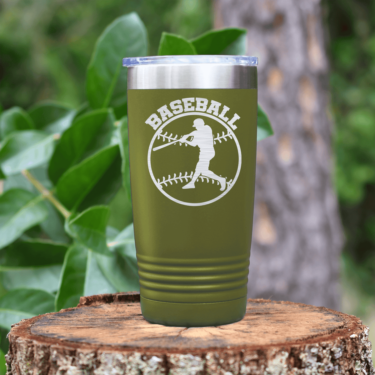 Military Green baseball tumbler Player Spotlight