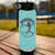 Teal Baseball Water Bottle With Player Spotlight Design