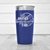 Blue baseball tumbler Proud Baseball Sibling