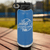 Blue Baseball Water Bottle With Proud Baseball Sibling Design