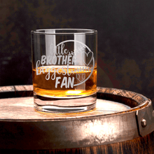 Load image into Gallery viewer, Proud Baseball Sibling Whiskey Glass
