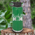 Green Baseball Water Bottle With Queen Of The Bleachers Baseball Design