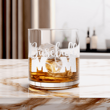 Load image into Gallery viewer, Queen Of The Bleachers Baseball Whiskey Glass
