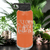 Orange Baseball Water Bottle With Raising Future Mvps Design