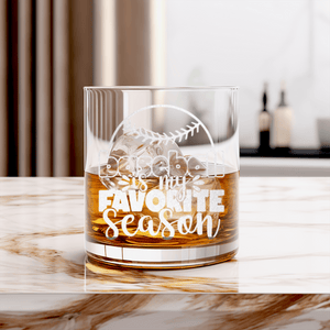 Season Of Home Runs Whiskey Glass
