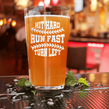 Load image into Gallery viewer, Swing For The Fences Pint Glass
