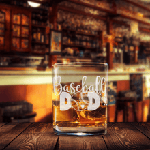 Load image into Gallery viewer, Ultimate Baseball Father Whiskey Glass
