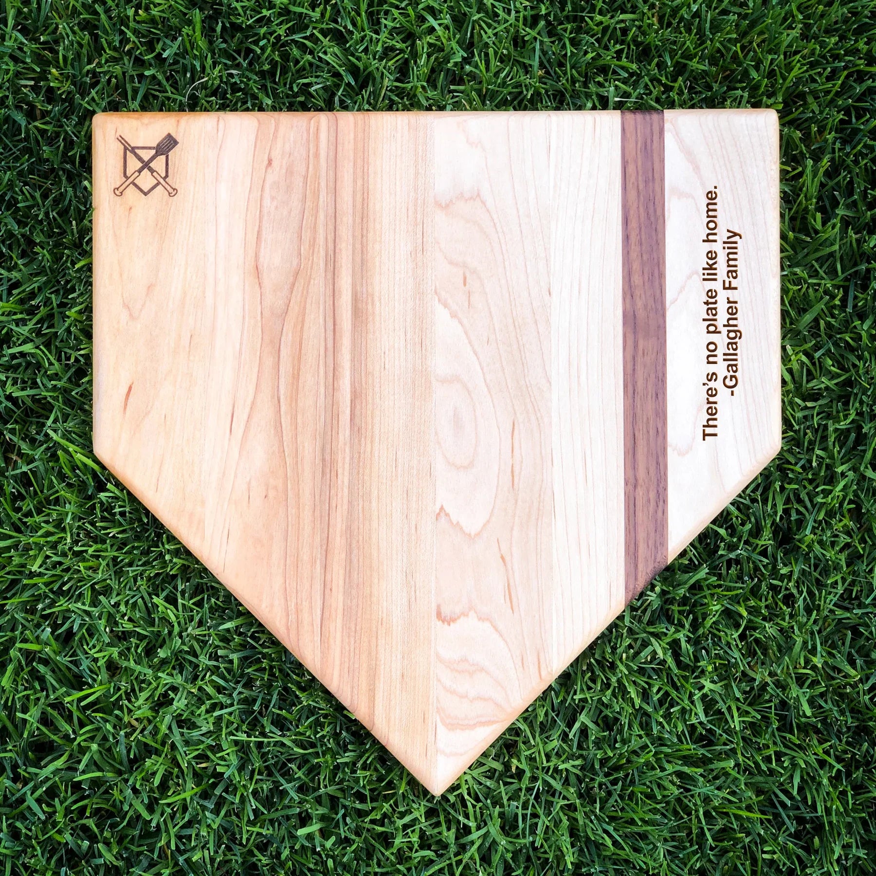 Batter Box Sports Home Plate Cutting Board