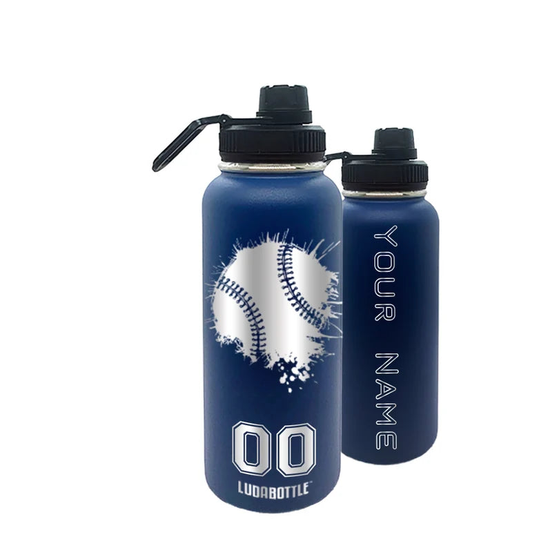 Carmin  Personalized Metal Water Bottle - Etchey