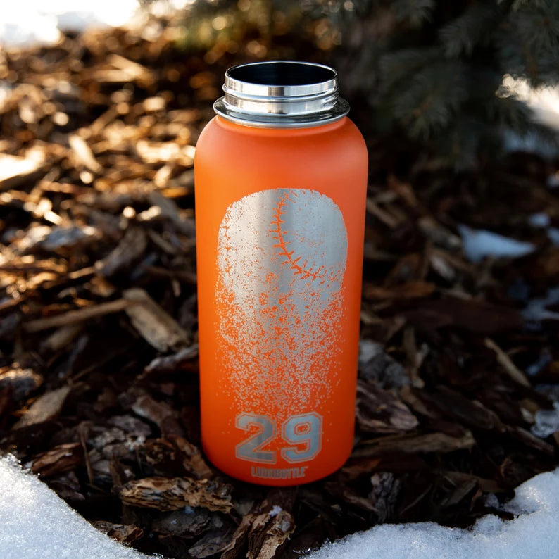 32 oz. Insulated Personalized Water Bottle — BASH Sports Academy